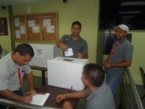 Votando supervisor